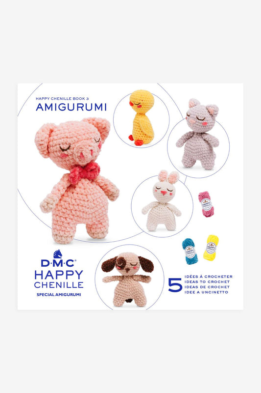 DMC Happy Chenille Amigurumi Book (Book 3)