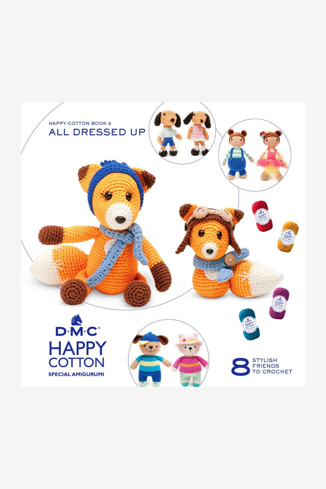 DMC Happy Cotton Amigurumi Book (Book 2)