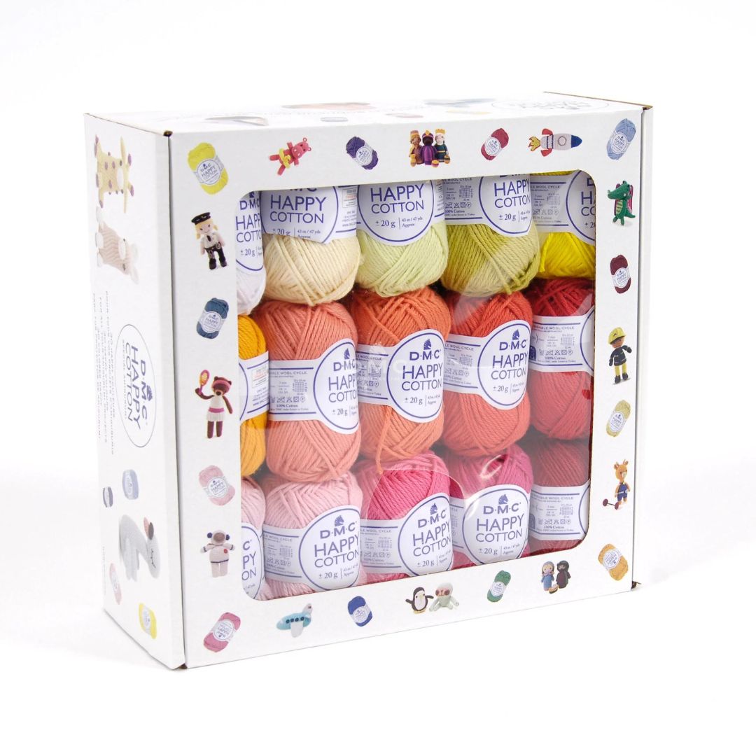 DMC Happy Cotton Yarn Colour Pack