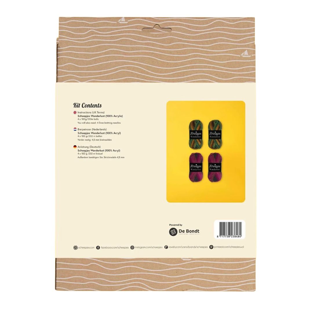 Scheepjes Knitting Kit - Pretty Little Things (Harvest Scarf)
