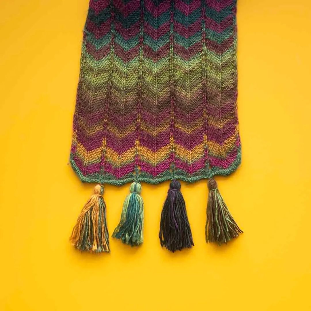 Scheepjes Knitting Kit - Pretty Little Things (Harvest Scarf)