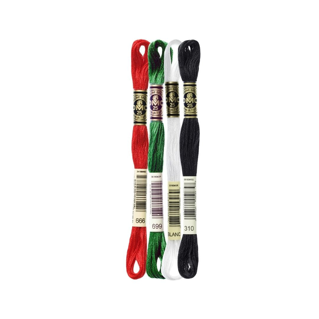 DMC Stranded Cotton Mouliné Spécial Embroidery Thread Colour Pack (Ishi Biladi)