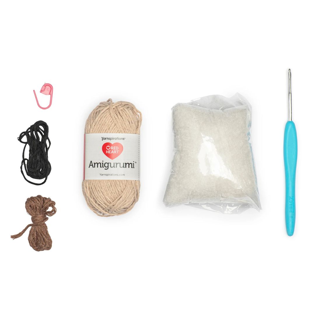 Red Heart Amigurumi Kit - Animals (Jimmy the Dog)