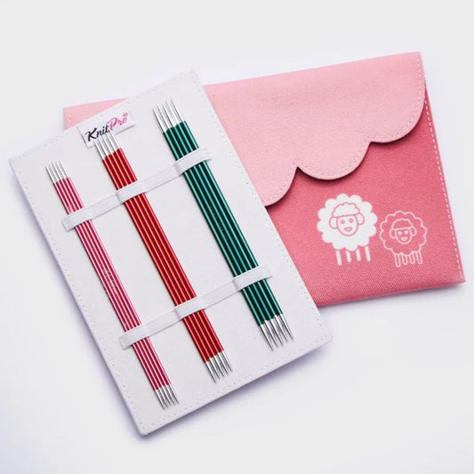 KnitPro Zing Double Point Knitting Needles Set (15cm)