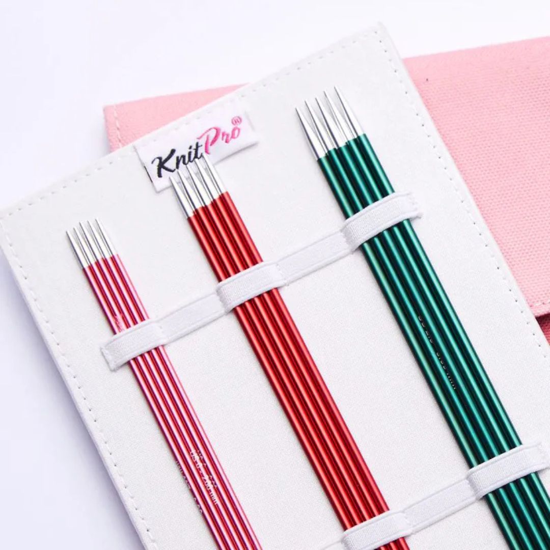 KnitPro Zing Double Point Knitting Needles Set (15cm)