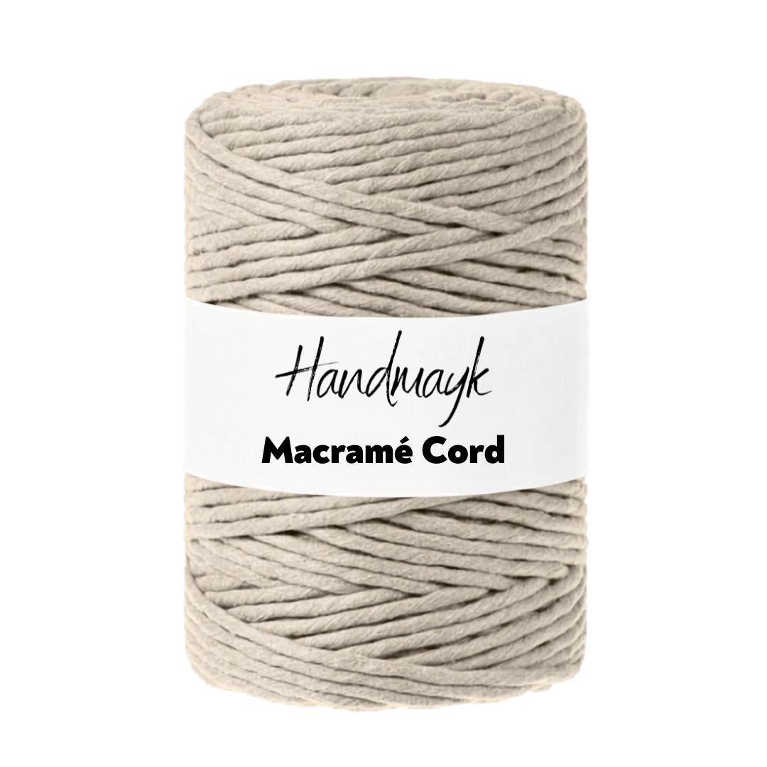Handmayk Premium Macramé Cord (3mm) (Latte)
