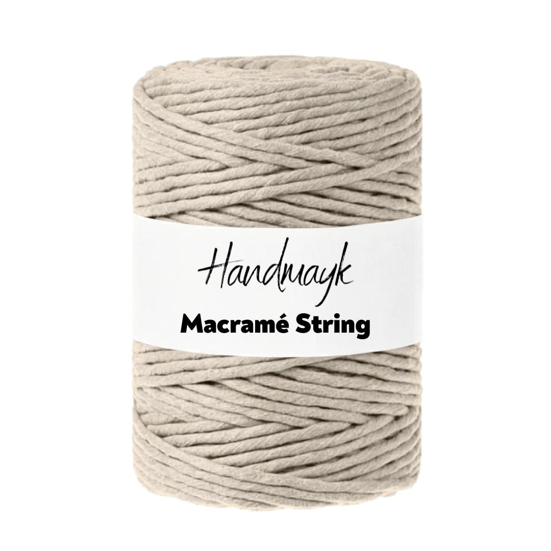 Handmayk Premium Macramé String (3mm) (Latte)