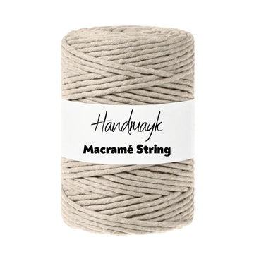 Handmayk Premium Macramé String (3mm) (Latte)