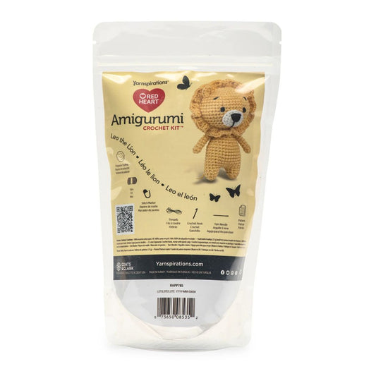 Red Heart Amigurumi Kit - Animals (Leo the Lion)