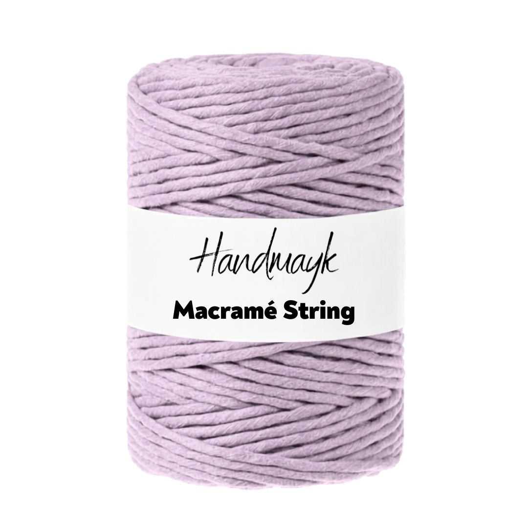 Handmayk Premium Macramé String (3mm) (Lilac)