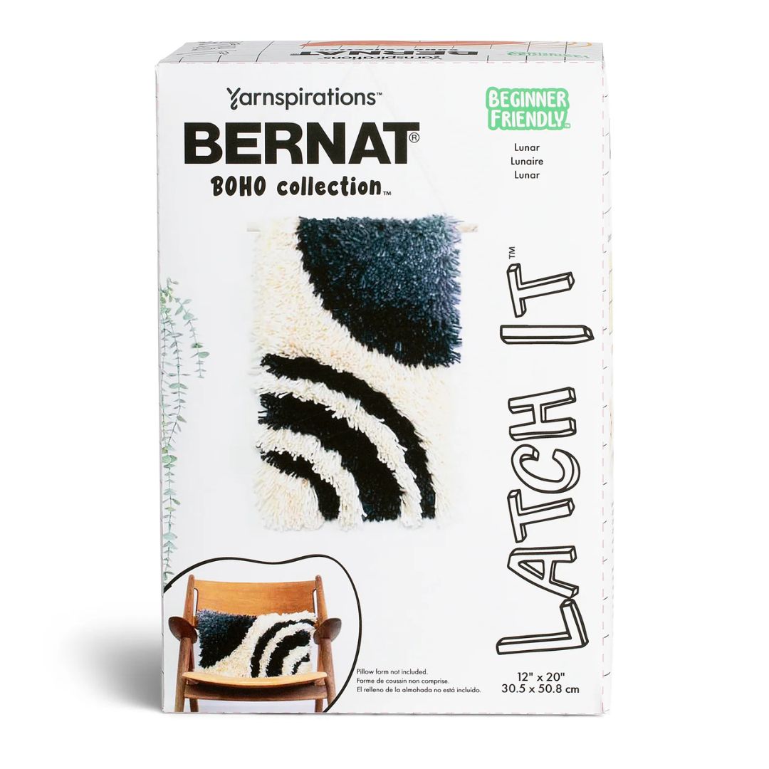 Bernat Latch It Latch Hook Kit - Boho (Lunar)