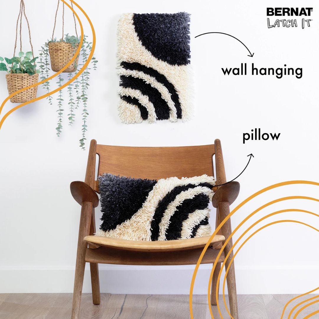 Bernat Latch It Latch Hook Kit - Boho (Lunar)