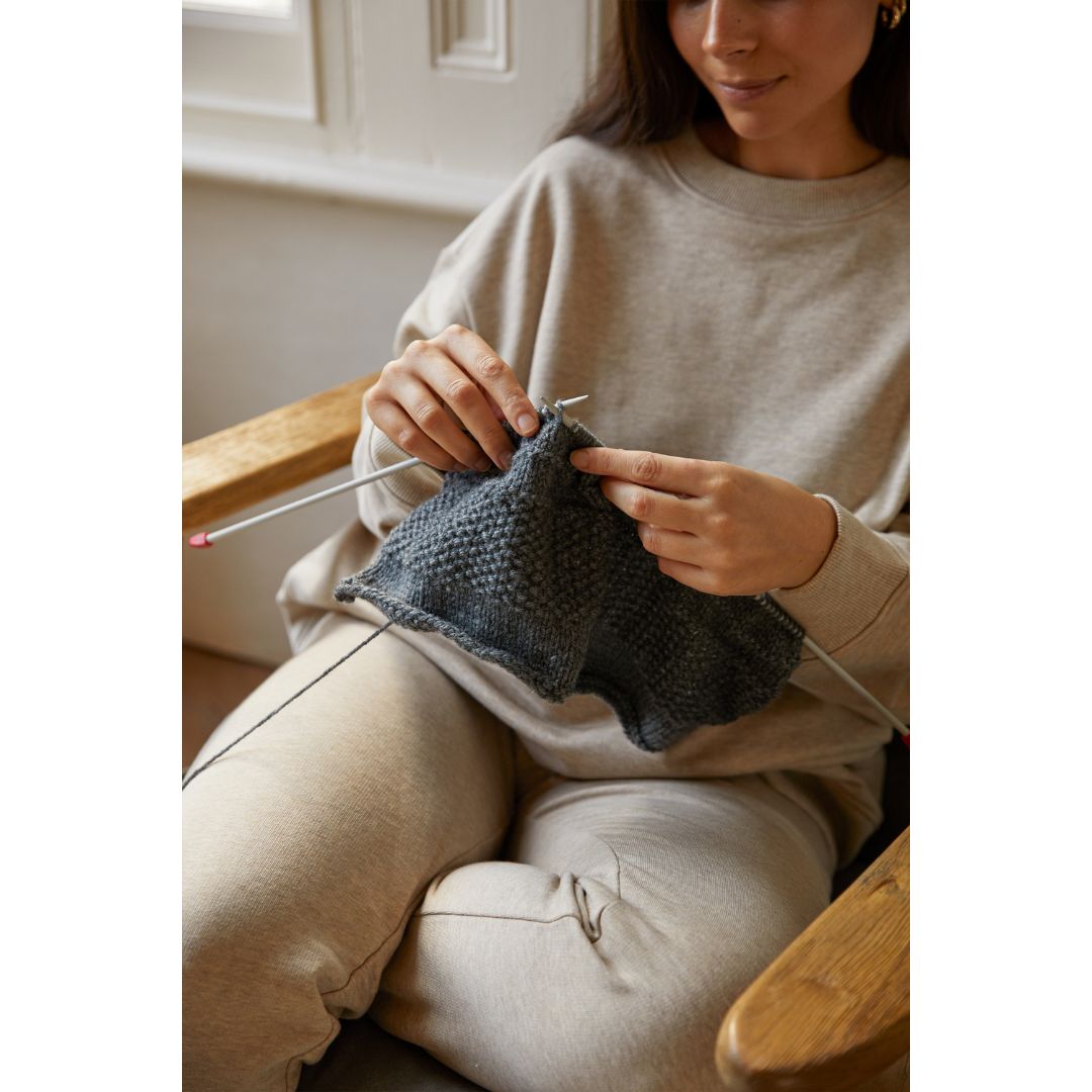 DMC Knitting Kit - Mindful Making (The Meditative Cushion)