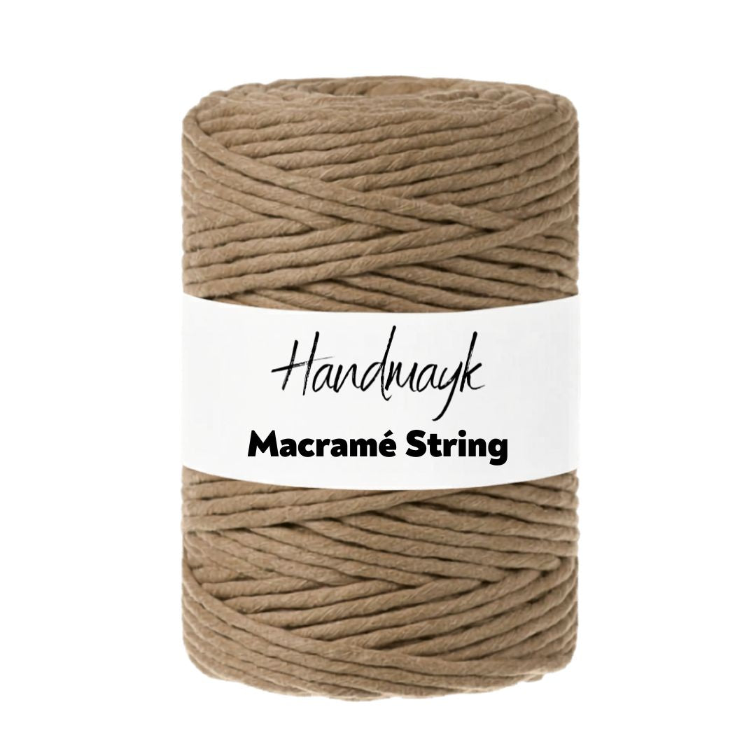 Handmayk Premium Macramé String (3mm) (Mocha)