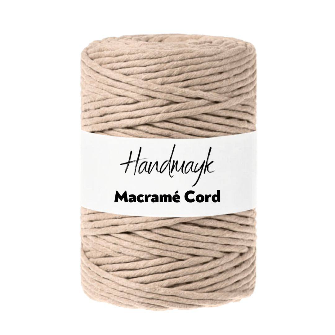 Handmayk Premium Macramé Cord (3mm) (Nude)