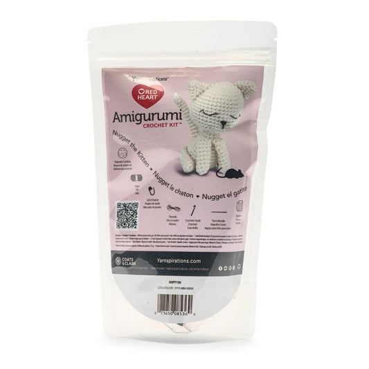 Red Heart Amigurumi Kit - Animals (Nugget the Kitten)