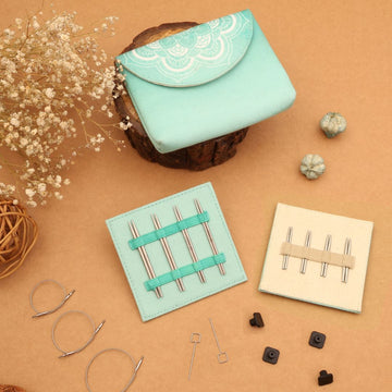 KnitPro The Mindful Collection Petit Mini Interchangeable Circular Knitting Lace Needles Set