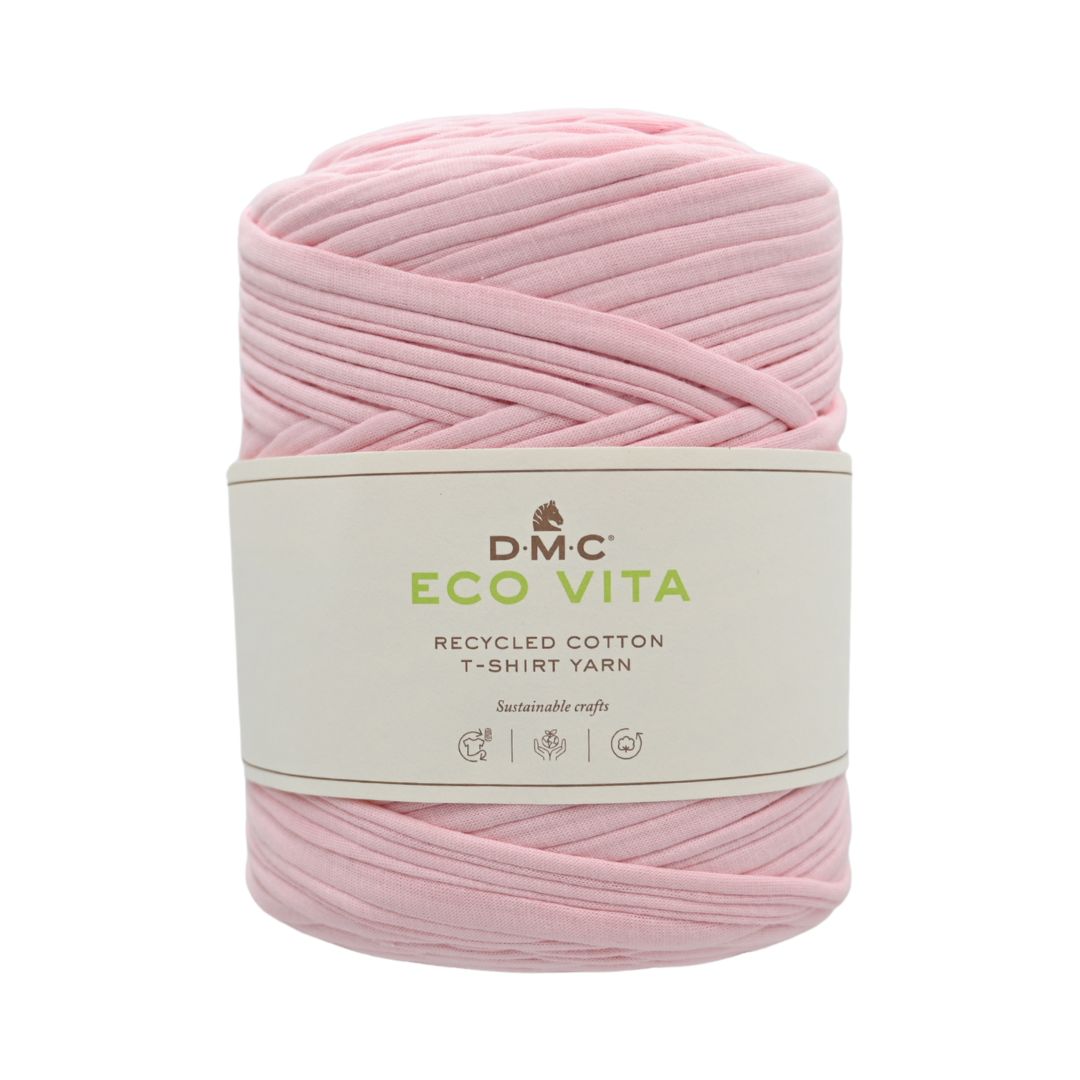 DMC Eco Vita T-Shirt Yarn (Pink 1)