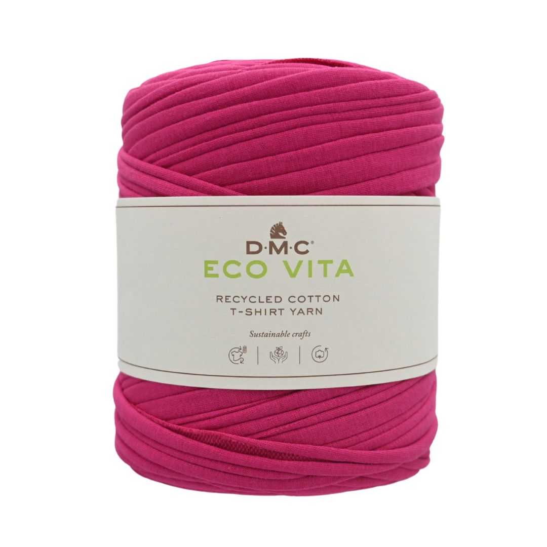 DMC Eco Vita T-Shirt Yarn (Pink 3)