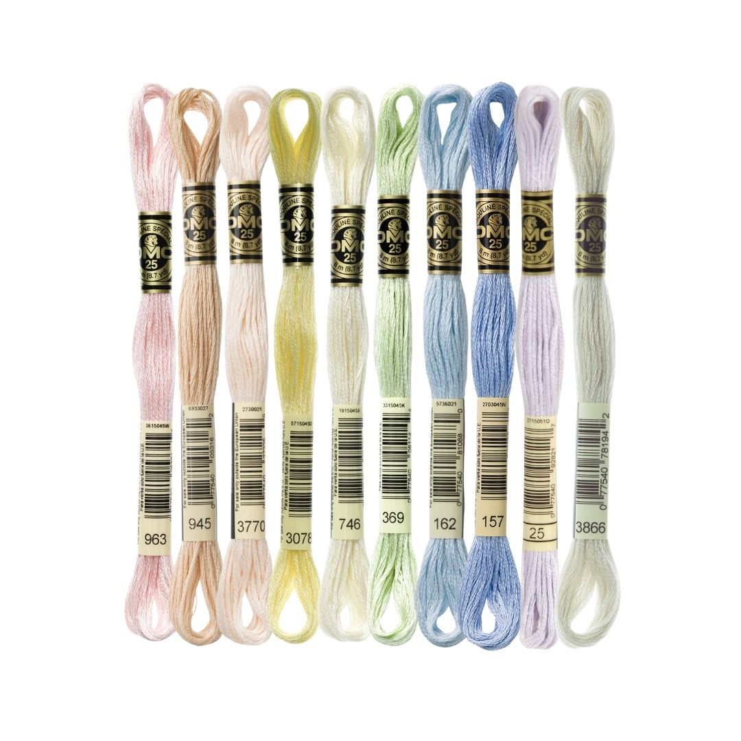 DMC Stranded Cotton Mouliné Spécial Embroidery Thread Colour Pack (Pixie Dust)