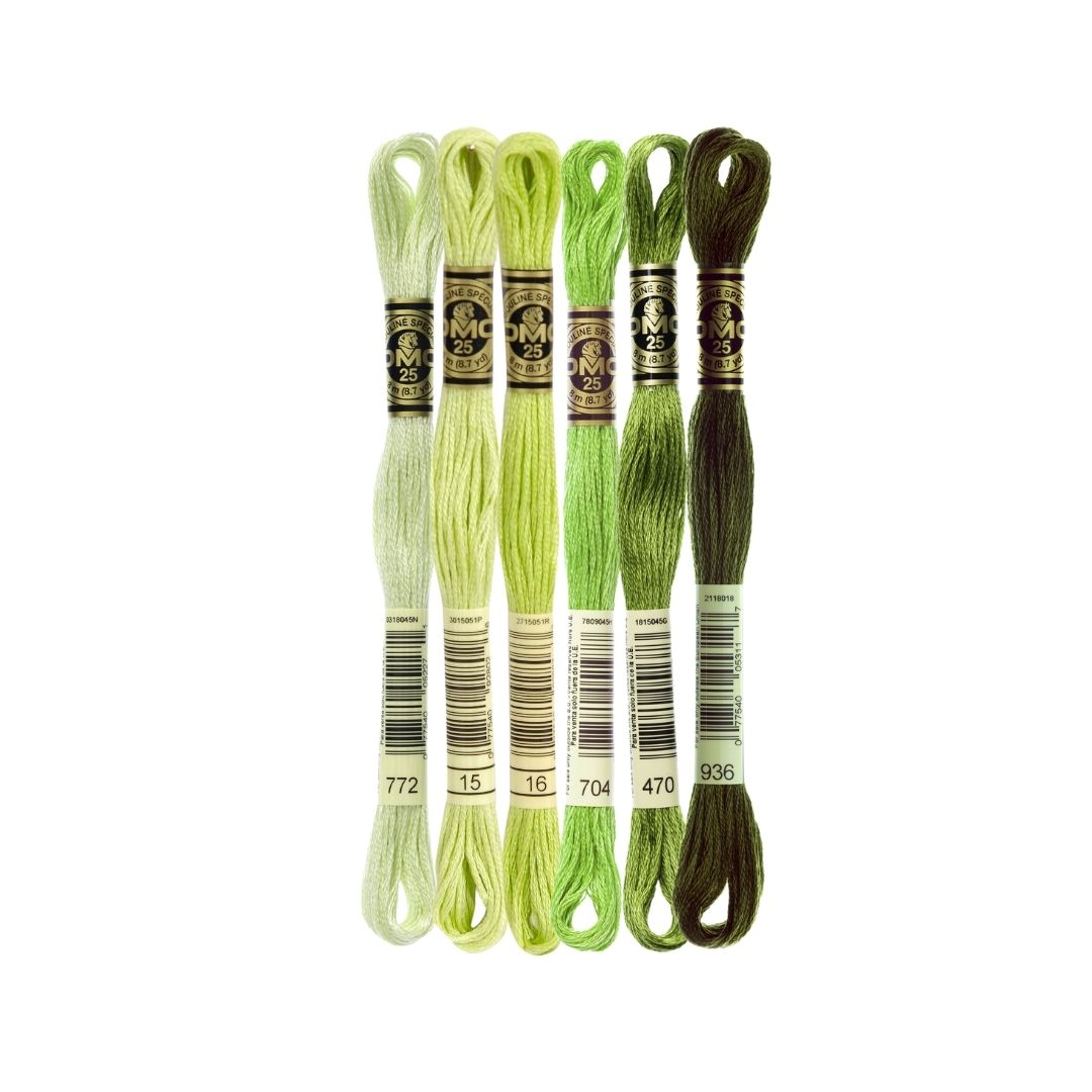 DMC Stranded Cotton Mouliné Spécial Embroidery Thread Colour Pack (Play of Light)