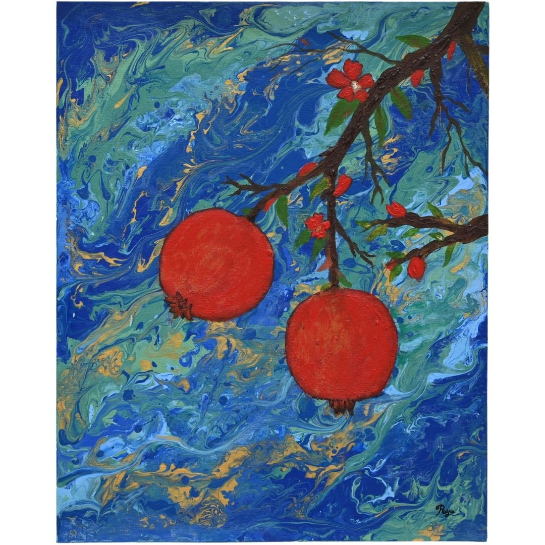 Pomegranate I by Roya Gholipoor