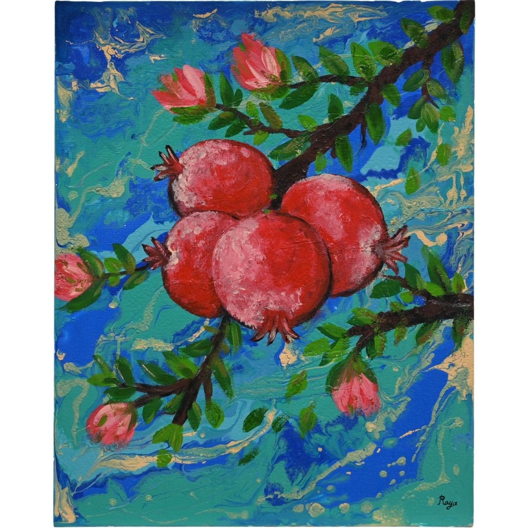 Pomegranate II by Roya Gholipoor