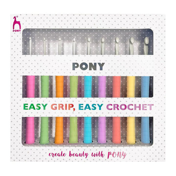 Pony Easy Grip Crochet Hook Set for Children