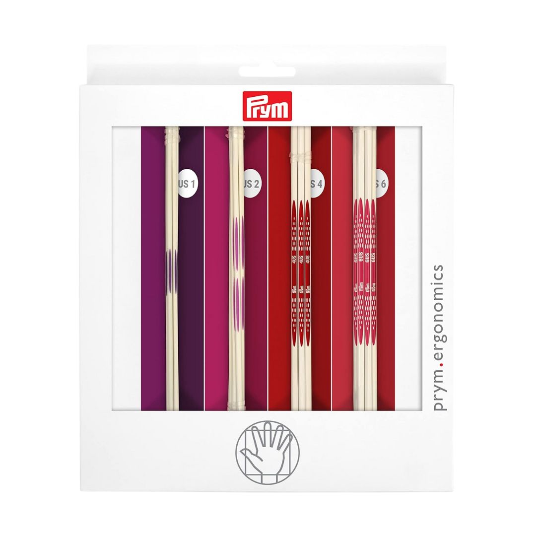 Prym Ergonomics Double Point Knitting Needles Set (20cm)