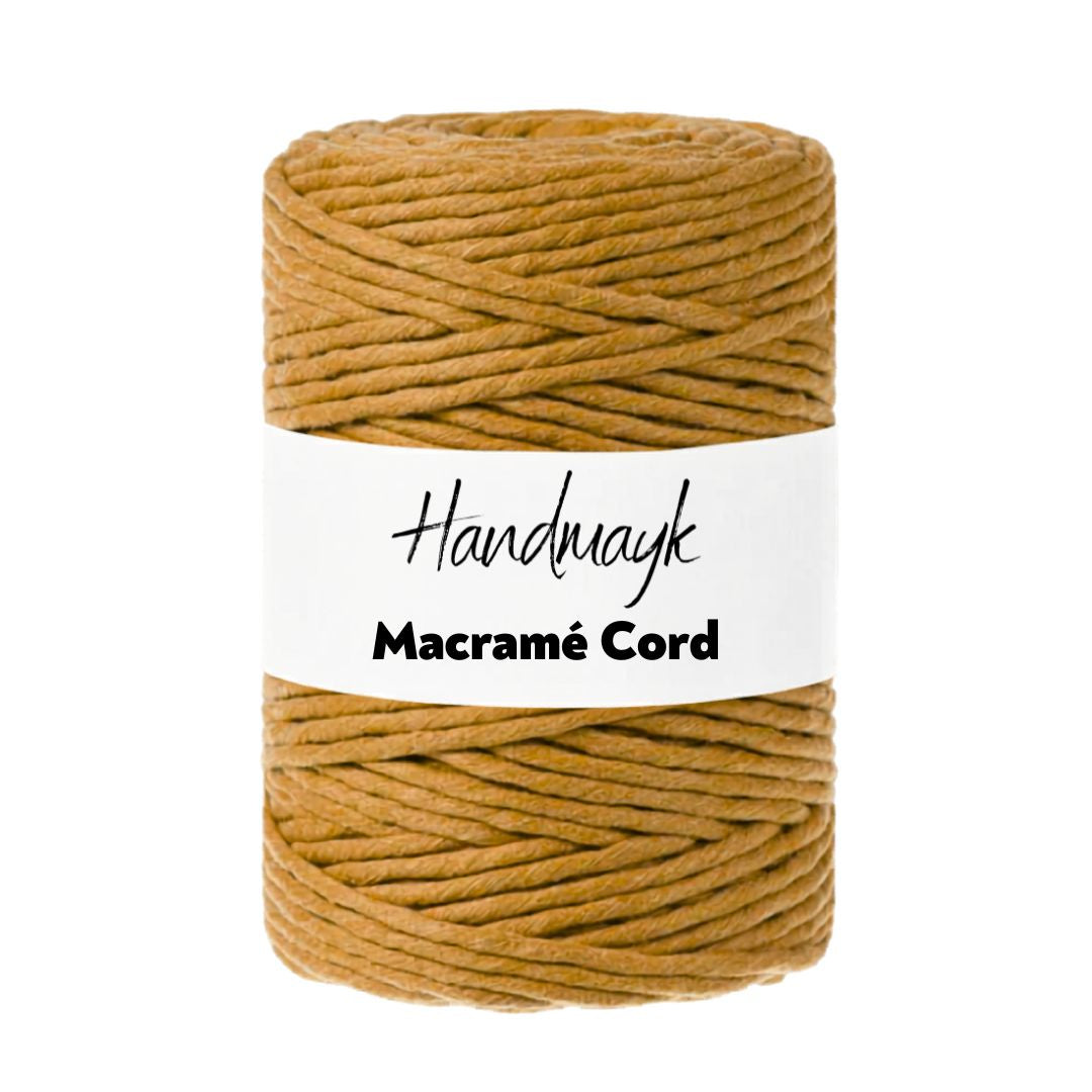 Handmayk Premium Macramé Cord (3mm) (Pumpkin)