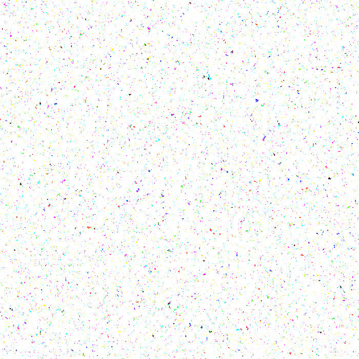 Gio-Lite Gio-Glitter Heat Transfer Vinyl (Rainbow White)