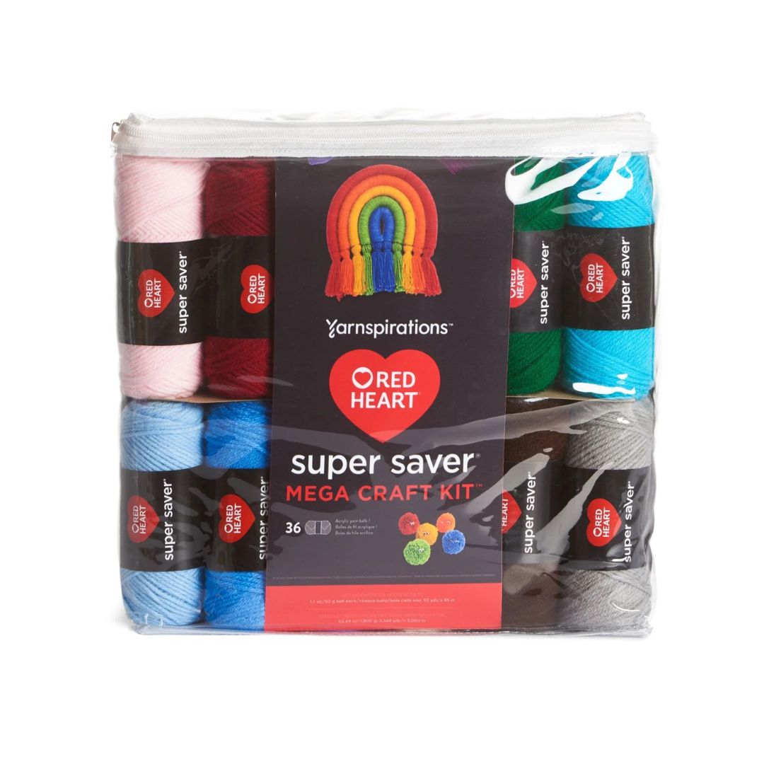 Red Heart Super Saver Super Mega Craft Kit