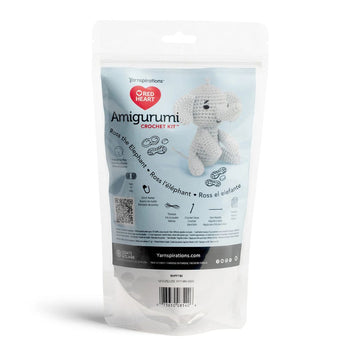 Red Heart Amigurumi Kit - Animals (Ross the Elephant)