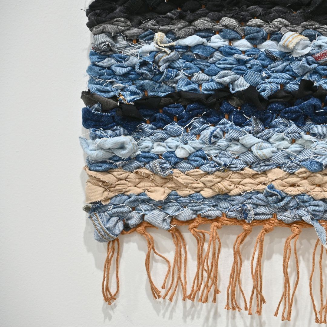 Recycled Hand-Cut Jeans Yarn