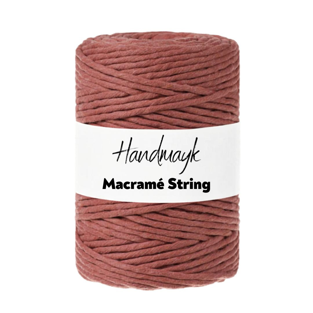 Handmayk Premium Macramé String (3mm) (Rust)