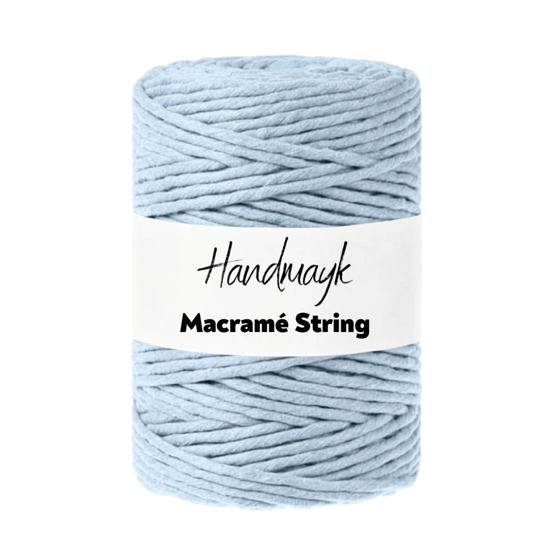 Handmayk Premium Macramé String (3mm) (Sky Blue)