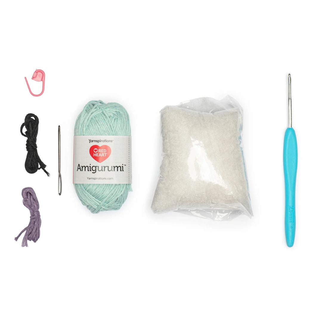 Red Heart Amigurumi Kit - Animals (Splashy the Whale)