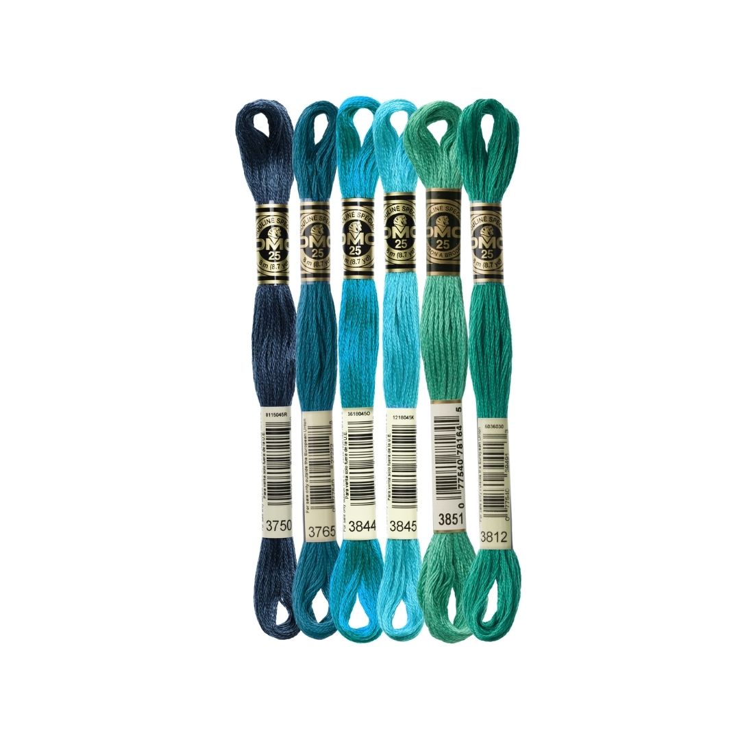 DMC Stranded Cotton Mouliné Spécial Embroidery Thread Colour Pack (Stardust)