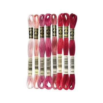 DMC Stranded Cotton Mouliné Spécial Embroidery Thread Colour Pack (Stitches from the Heart)