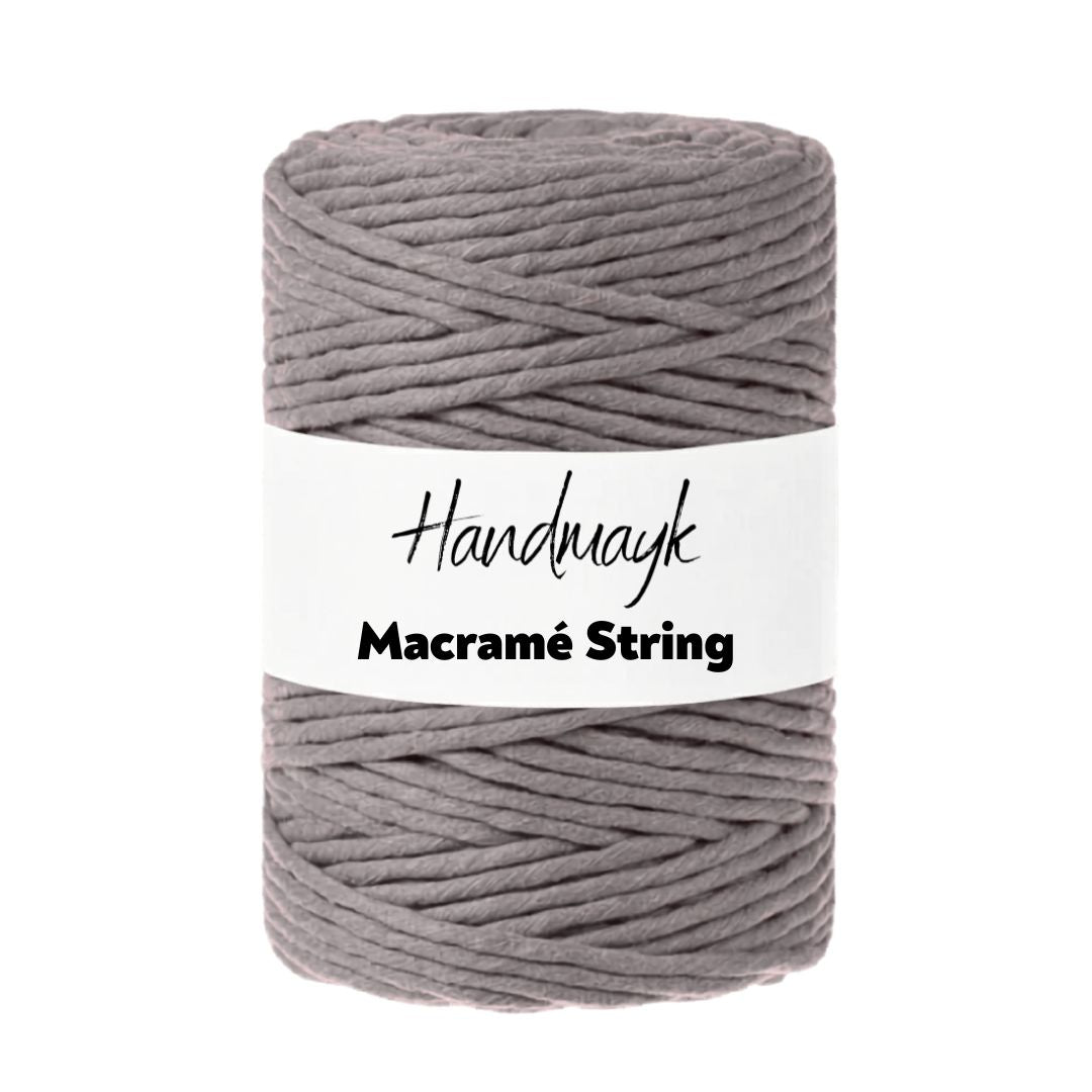 Handmayk Premium Macramé String (3mm) (Storm)