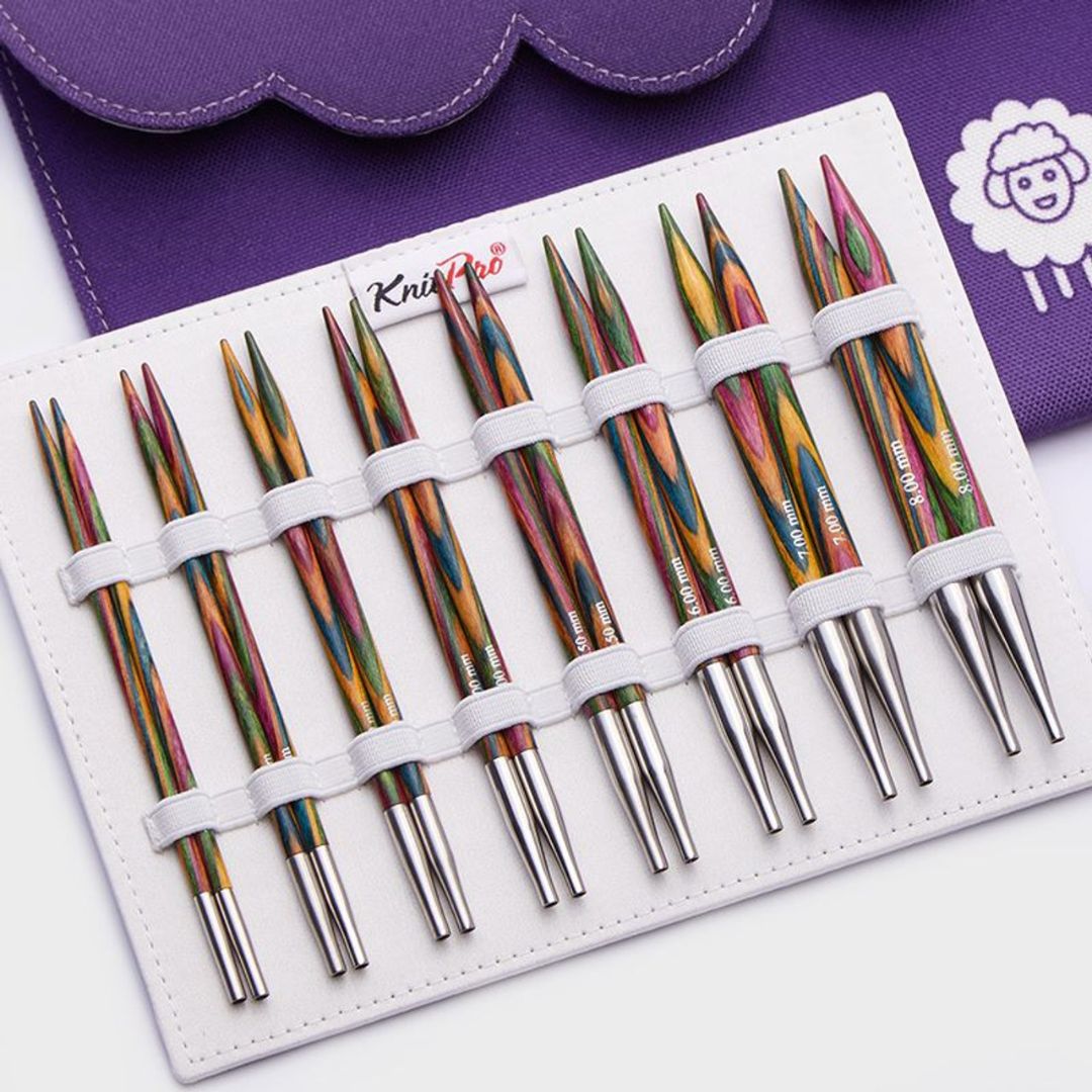 KnitPro Symfonie Interchangeable Circular Knitting Needles Set (13cm)