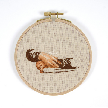 DMC Bookmark Embroidery Kit - The Louvre Collection (Mona Lisa)