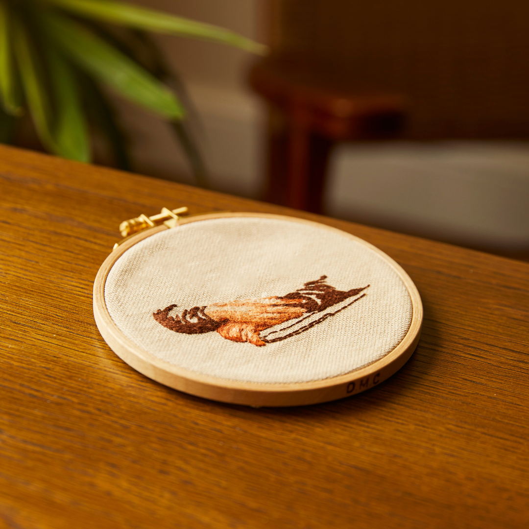 DMC Bookmark Embroidery Kit - The Louvre Collection (Mona Lisa)