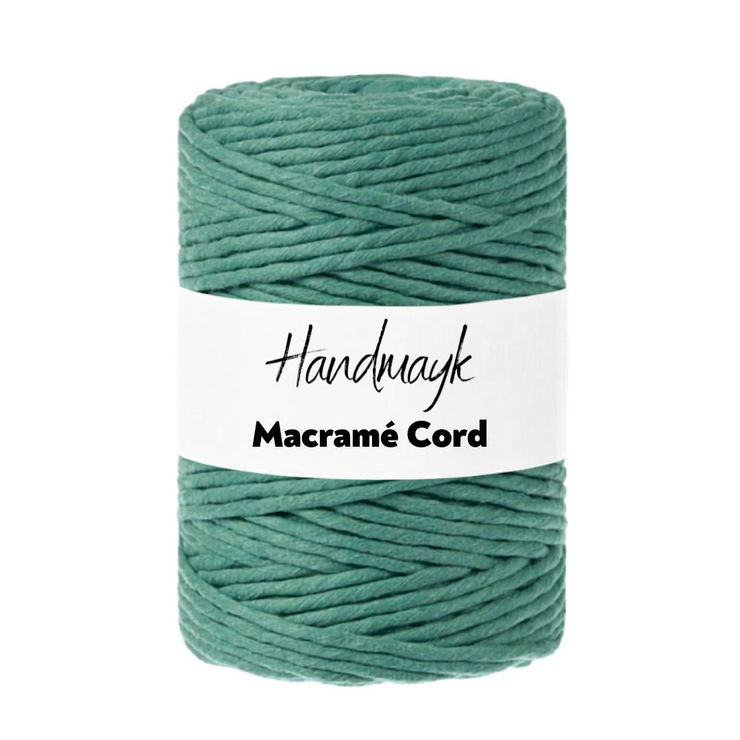 Handmayk Premium Macramé Cord (3mm) (Teal)