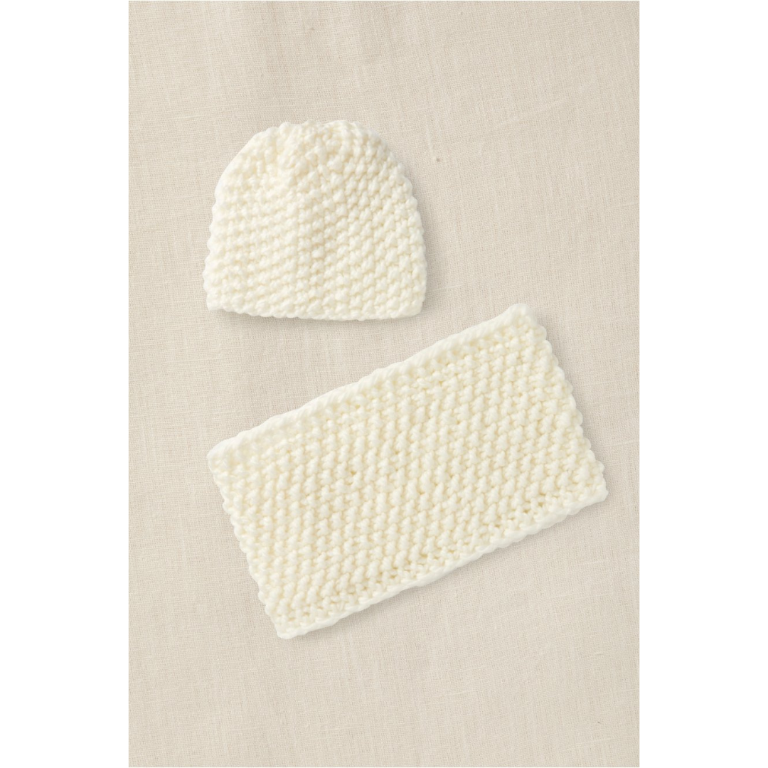 DMC Knitting Kit - Mindful Making (The Cosy Hat & Snood)