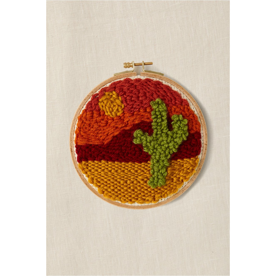 DMC Punch Needle Kit - Mindful Making (The Desert Meditation)