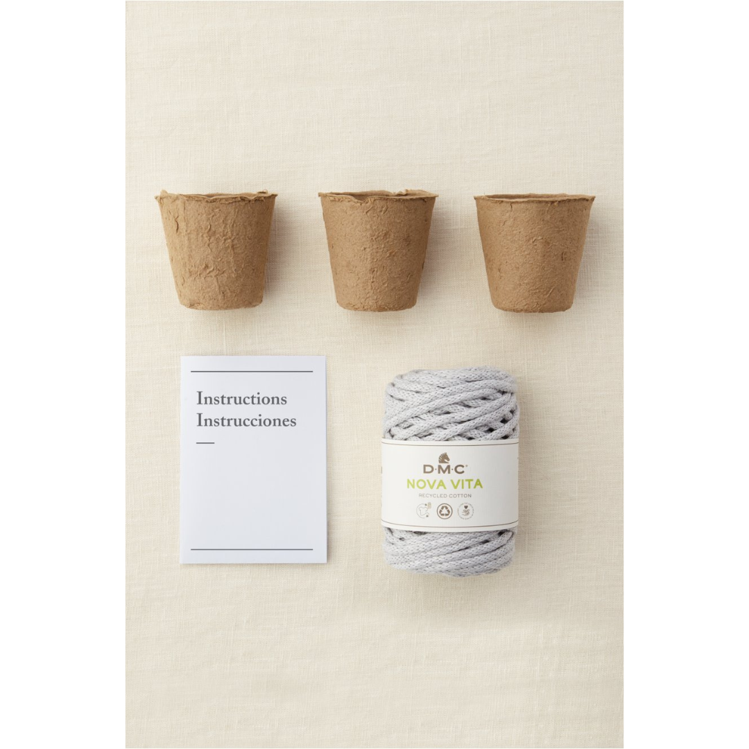 Copy of DMC Macramé Kit - Mindful Making (The Exhale Plant Hanger)