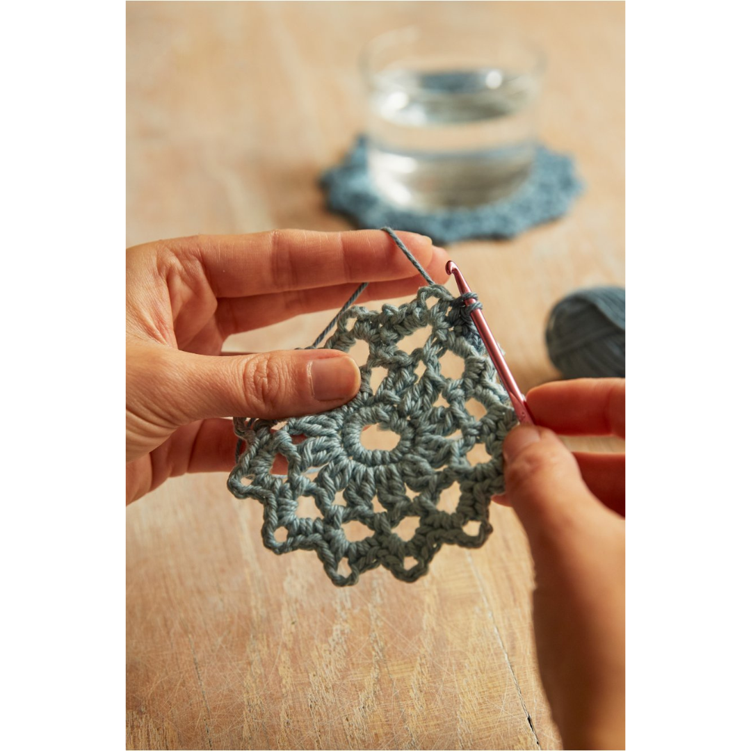 DMC Crochet Kit - Mindful Making (The Mandala Coasters)