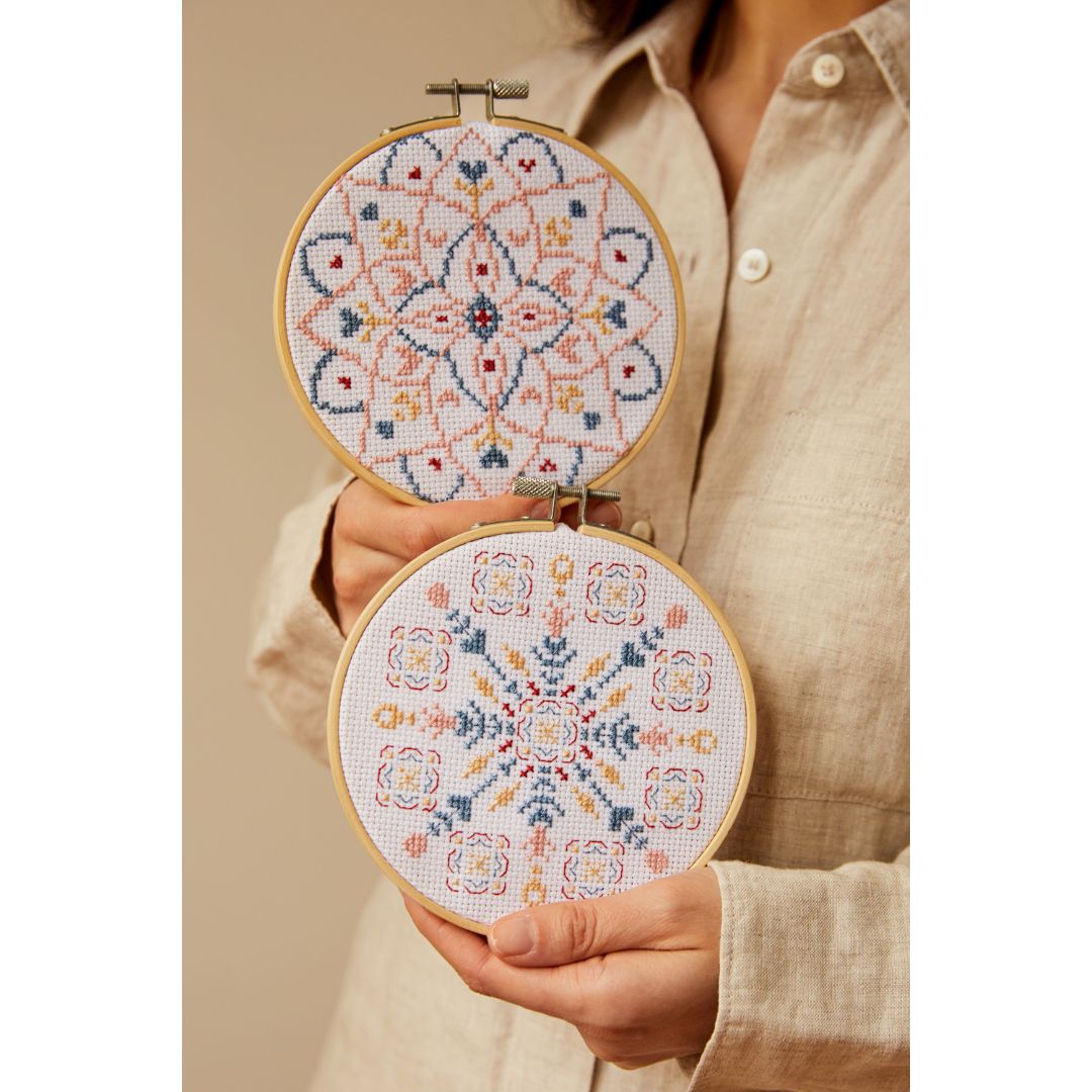 DMC Cross Stitch Kit - Mindful Making (The Meditative Mandala)