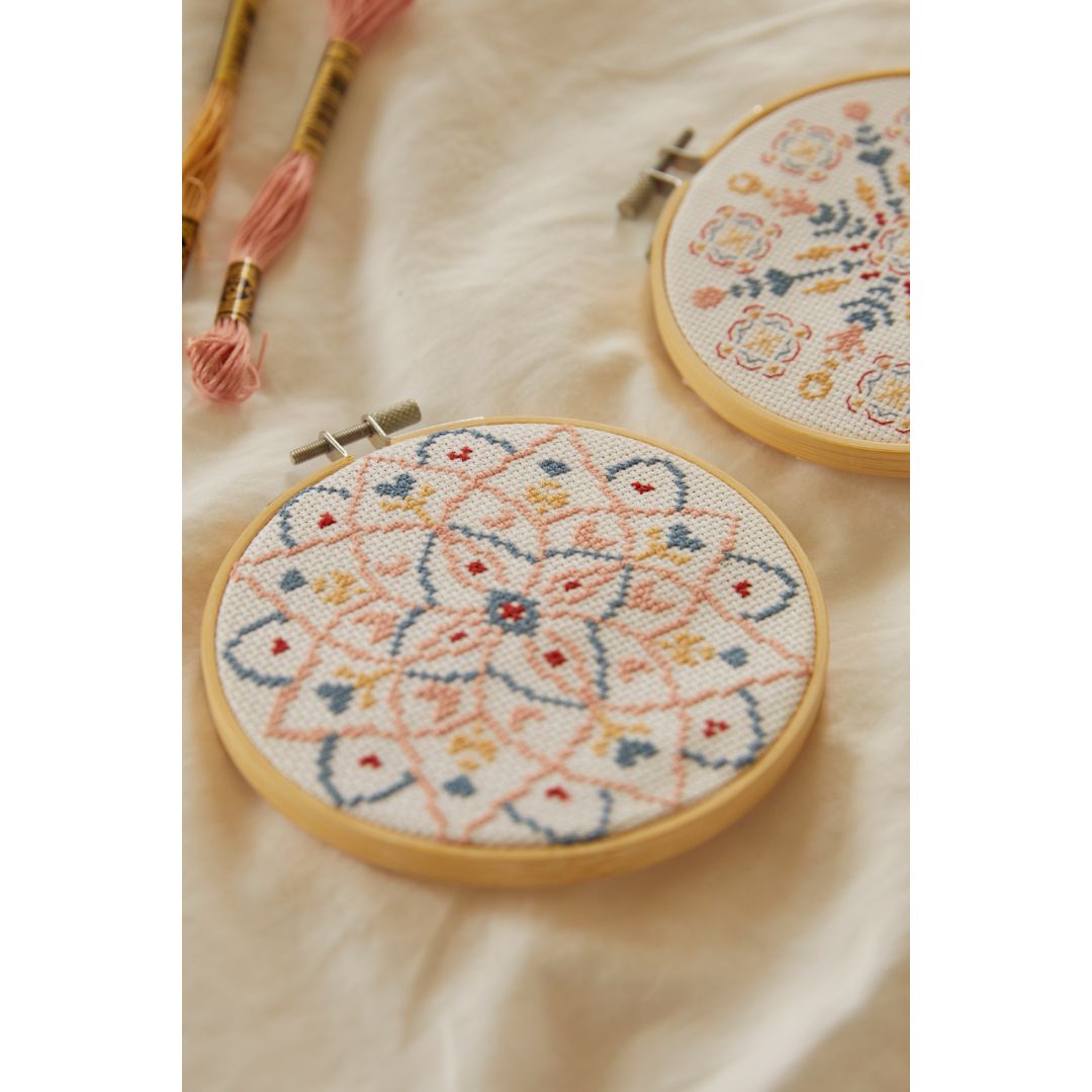 DMC Cross Stitch Kit - Mindful Making (The Meditative Mandala)